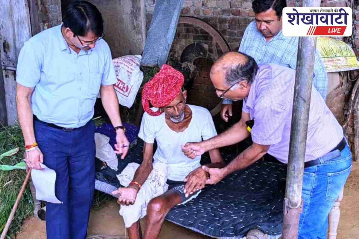 Doctors team in Sikar providing palliative care to patients at home