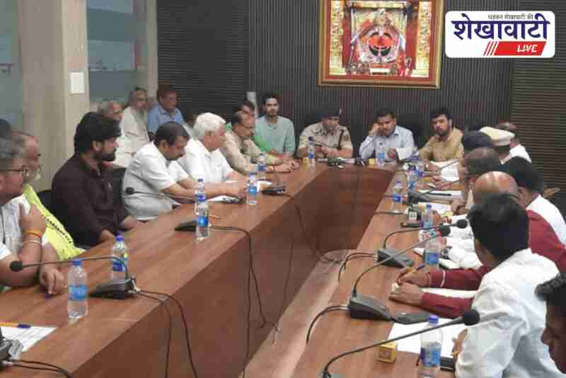 Churu officials inspect Salasar Mela arrangements with security review
