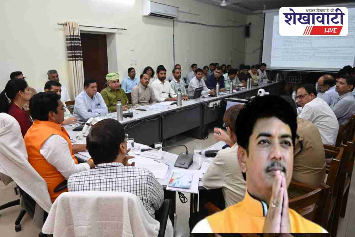Minister Avinash Gehlot faces media transparency questions in Jhunjhunu