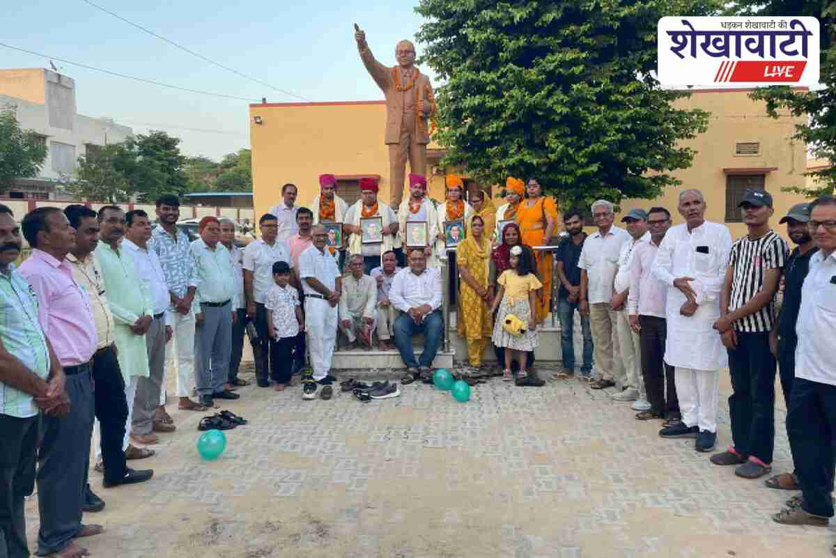AJAK organization honors promoted doctors at Ambedkar Bhawan Jhunjhunu