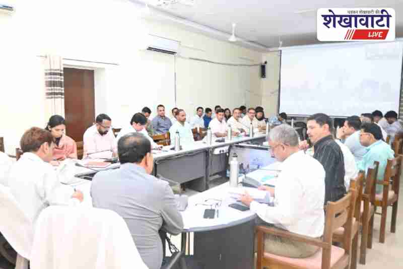 Jhunjhunu collector reviews preparations for Shehar Chalo and Seva Shivir