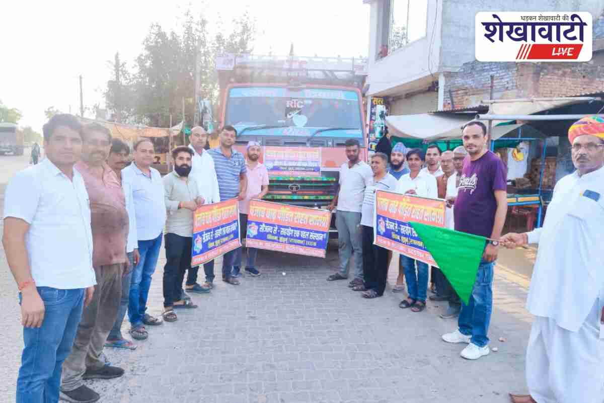 Singhana NGO sends flood relief truck with food and clothes to Punjab