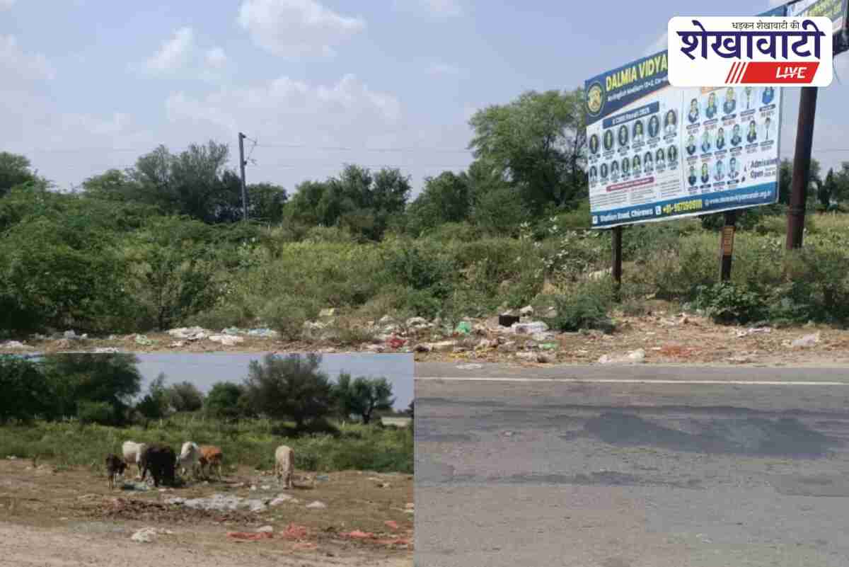 Garbage heap on Chidawa Sultana Road causing bad smell and problems