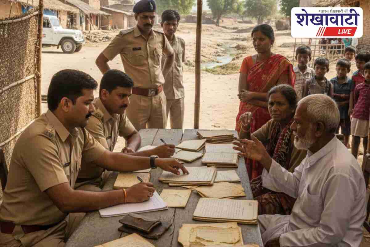 Udaipurwati police investigates fake land documents in property dispute