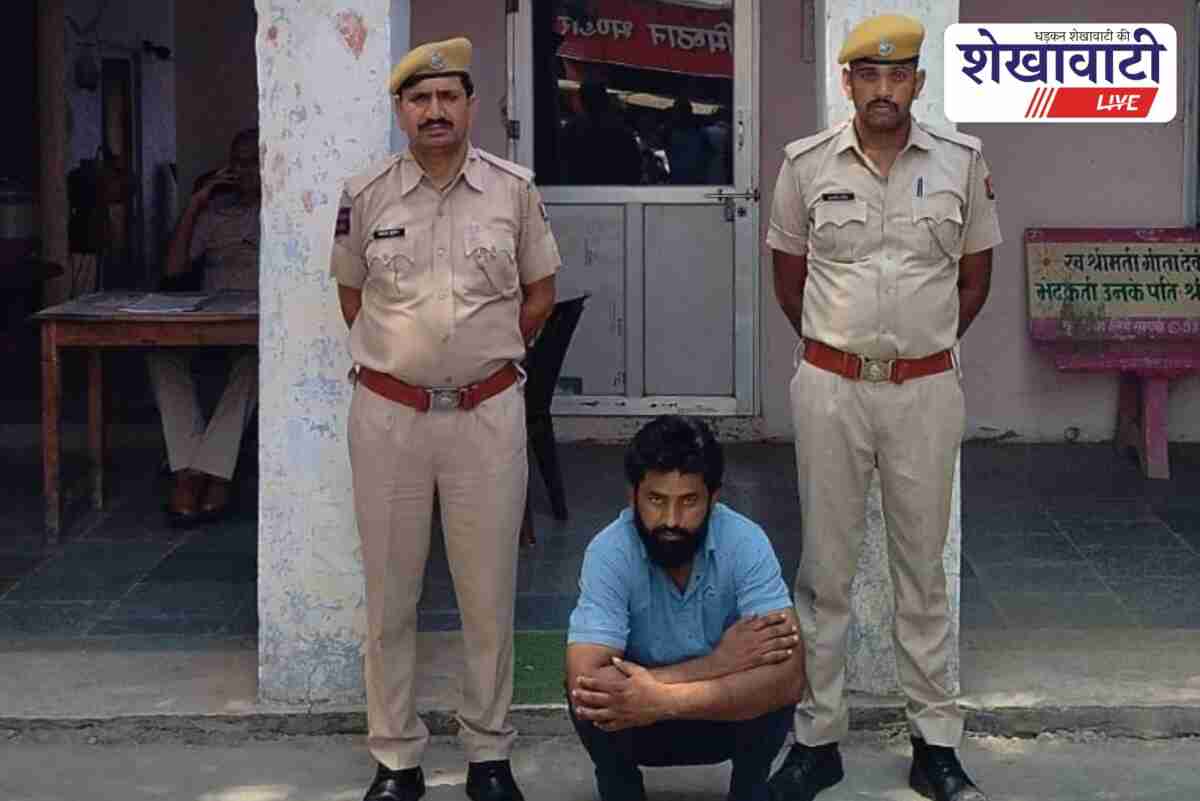 Jhunjhunu Babai police arrest man with 40 bottles of liquor