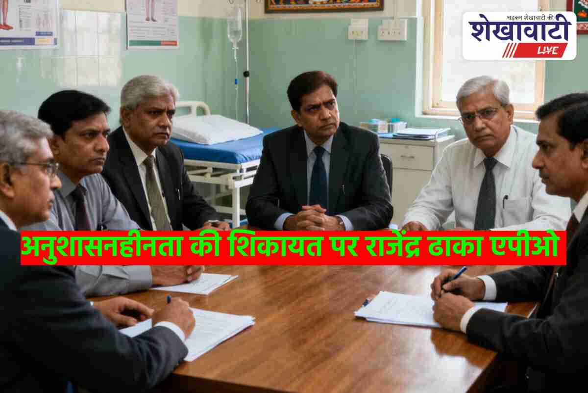 Senior technical assistant Rajendra Dhaka APO after misconduct complaint