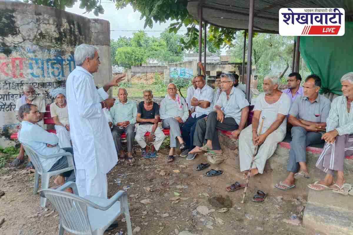 Farmers gather in Hardesar Ratangarh for Kisan Sabha meeting