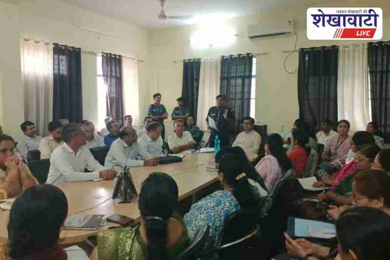 Executive meeting of local Scout and Guide association in Dhod Sikar