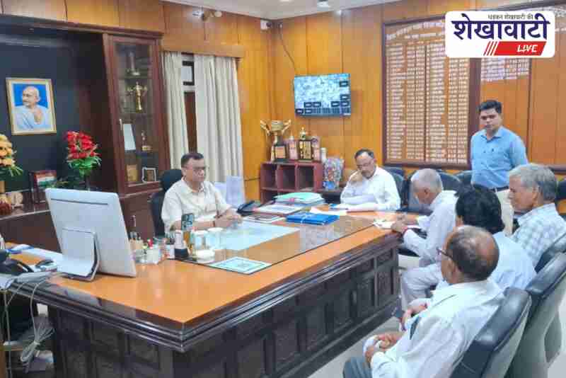 Sikar collector meets political parties for transparent SIR program preparations