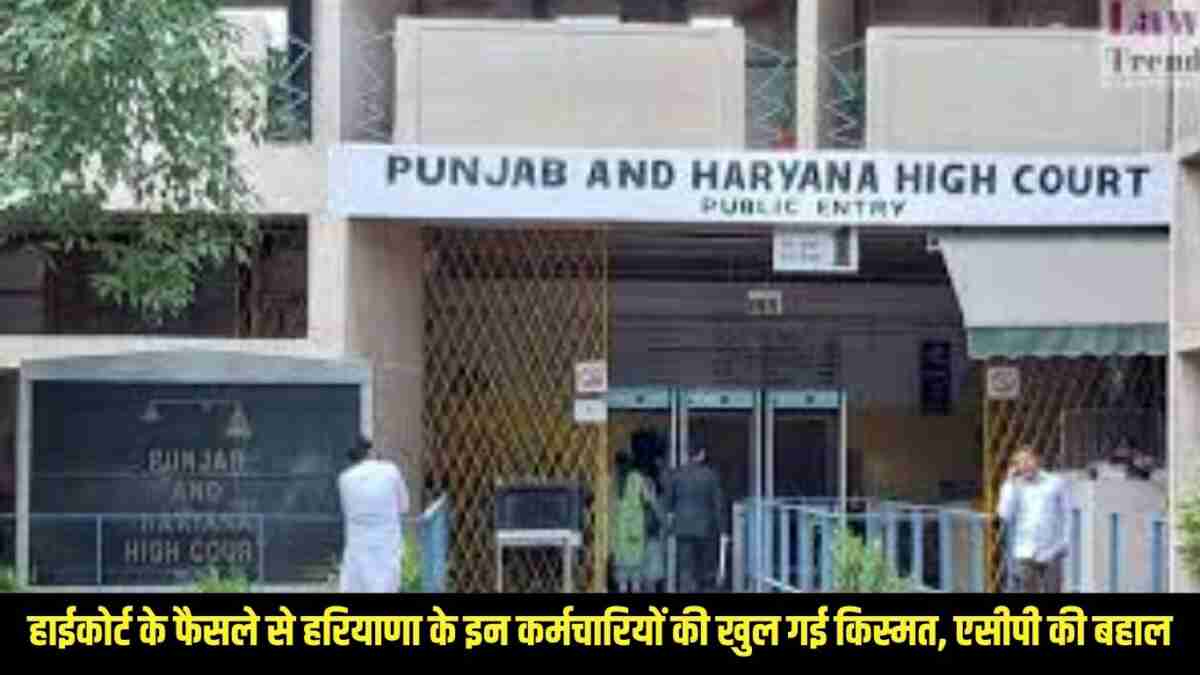 High Court verdict : हाईकोर्ट के फैसले से हरियाणा के इन कर्मचारियों की खुल गई किस्मत, एसीपी की बहाल