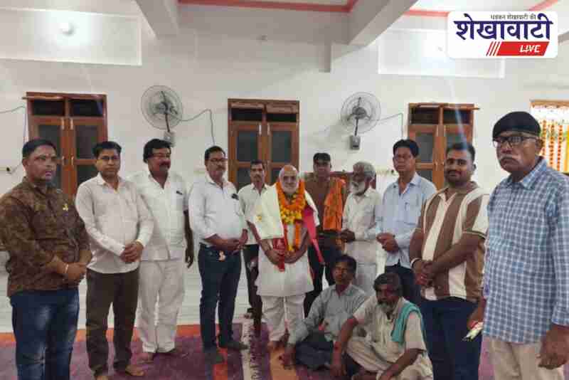 Anjani Mata temple priest honored for community service in Churu