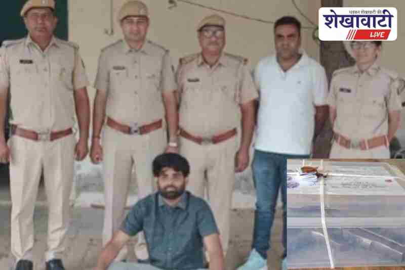 Churu police seizes illegal pistol from youth after ATGF tip