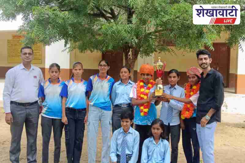 Ghumanda school girls win bronze medal in state kho-kho