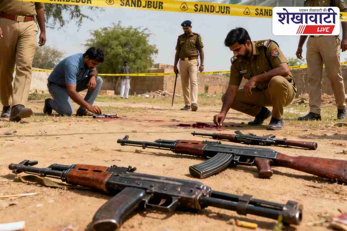 Churu police recover pistols and cartridges in Sadulpur firing case