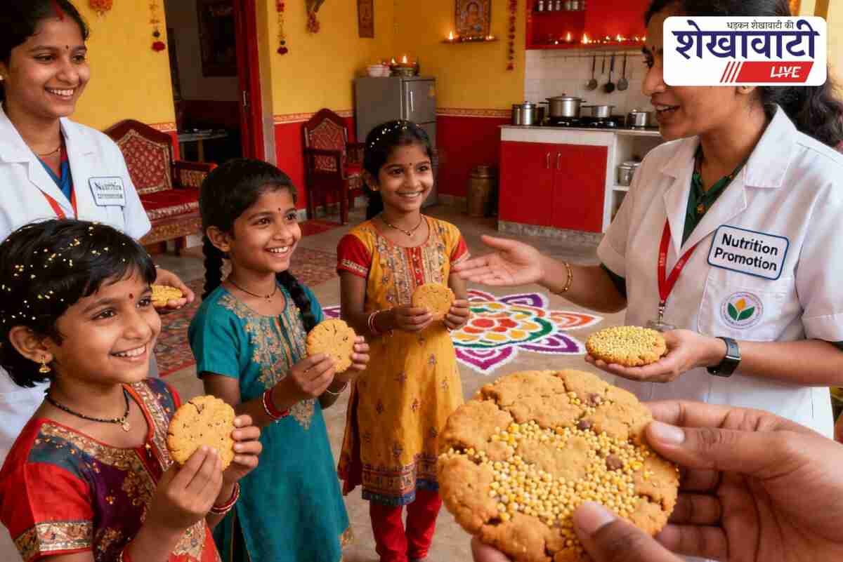 Sikar doctors promote millet cookies instead of candies this Diwali