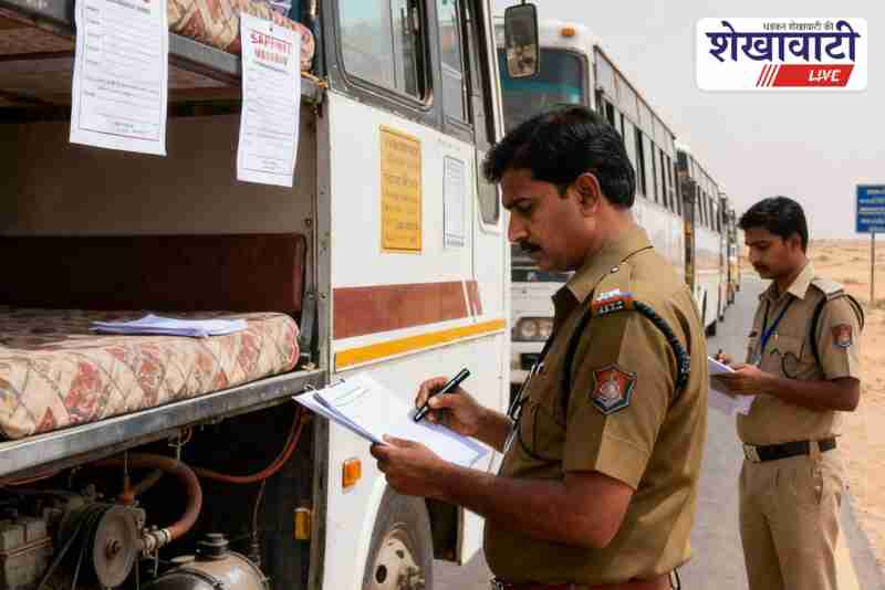 Transport Department seizes unsafe sleeper buses in Jaipur after fire incident