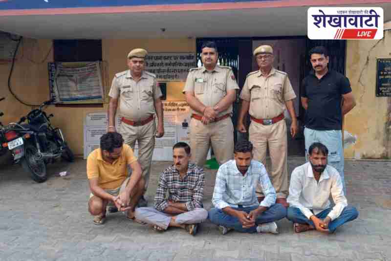 Bagar police arrest four including drunk driver, Bolero vehicle seized