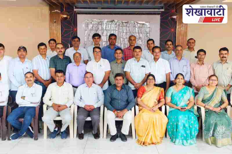 Education officers honored at RESA district event in Jhunjhunu