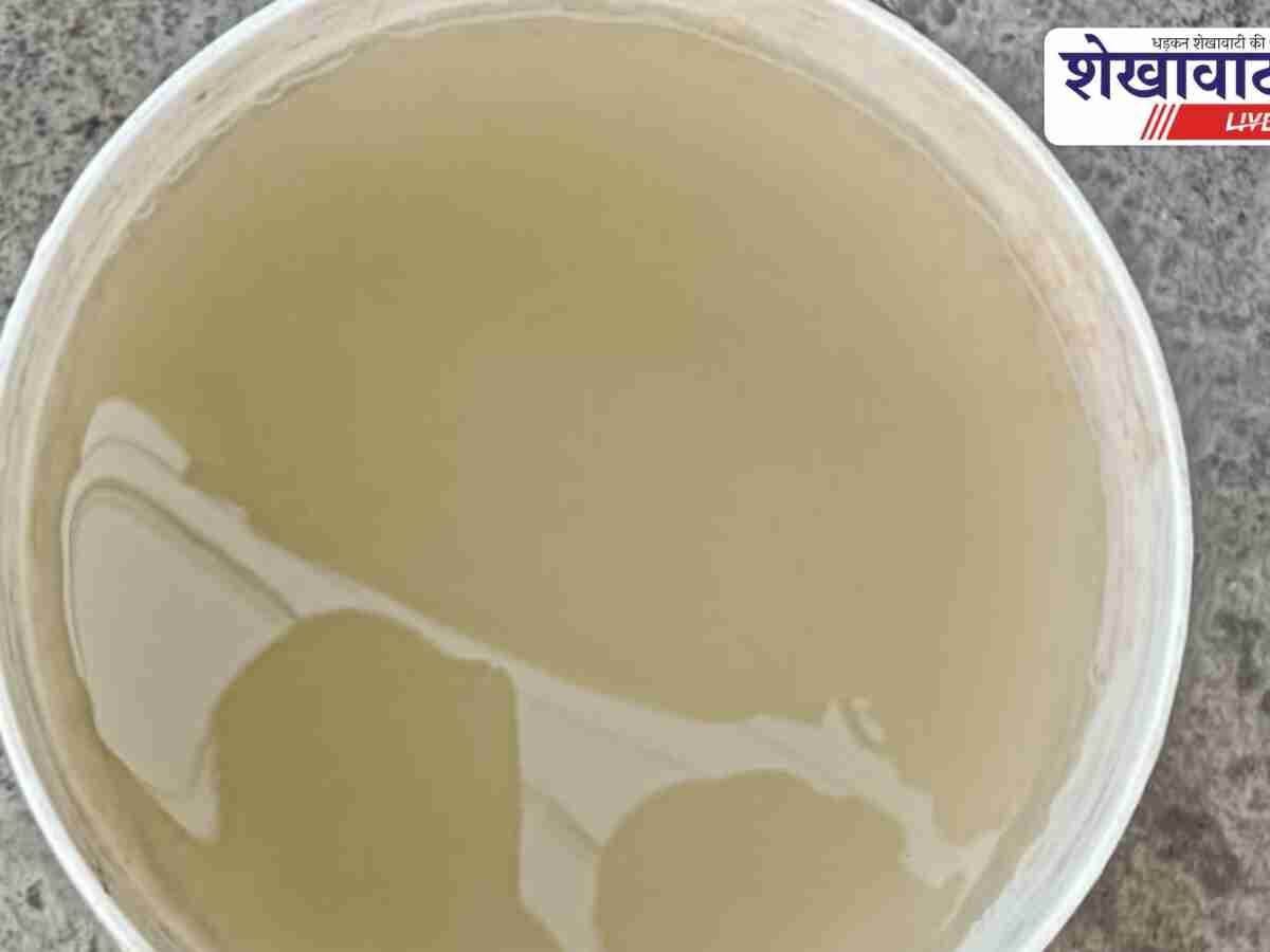 Jhunjhunu News: झुंझुनूं में दूषित पेयजल सप्लाई से जल आपूर्ति व्यवस्था पर खड़े हुए सवाल