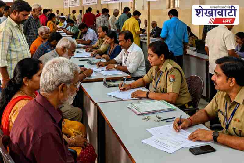 Churu urban service camps start wardwise with public participation