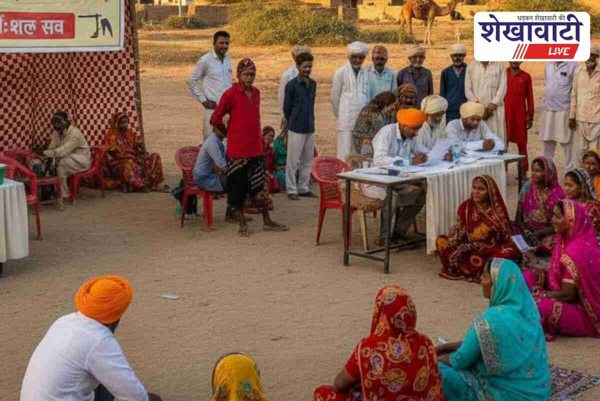 Officials organizing rural service camps in 24 villages of Jhunjhunu