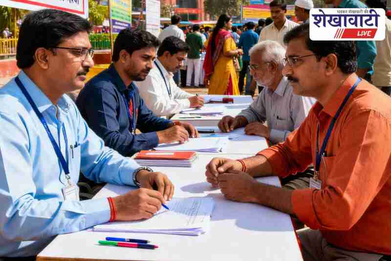Churu district residents attending wardwise urban service camps in October