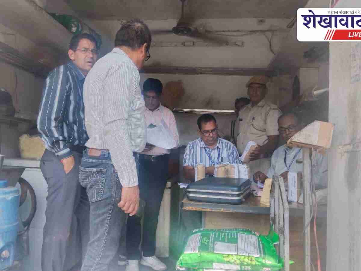 Sikar News: 251 किलो घी सीज, दीपावली पर खाद्य विभाग की सख्त कार्रवाई