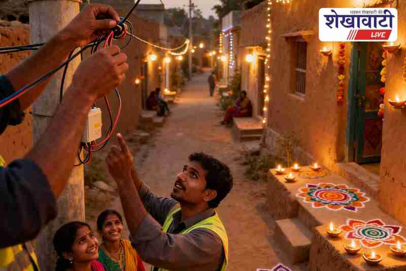 Rajasthan electricity department connects over 37000 homes before Diwali