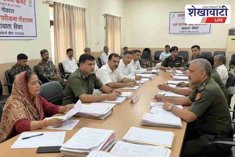 Ex-servicemen and Veeranganas camp organized in Sikar Motlawas