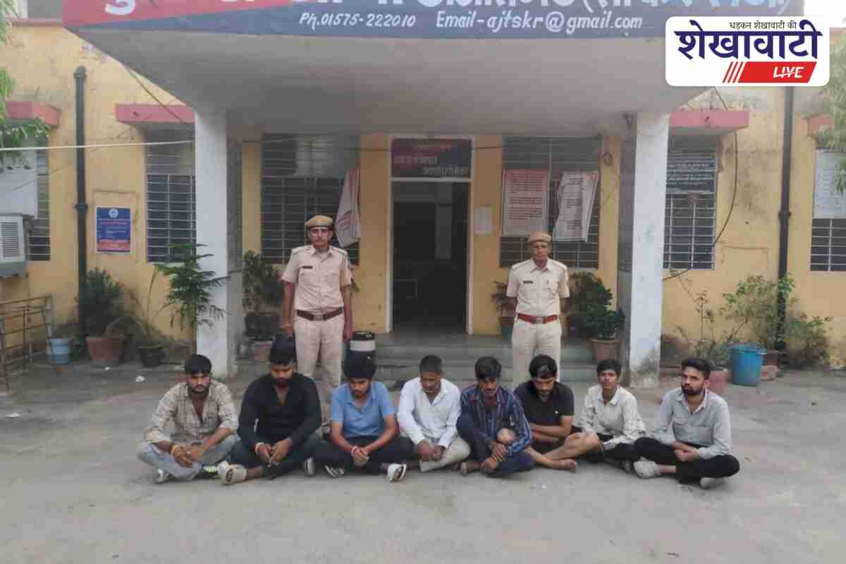 Sikar police arrest eight absconding accused in joint operation