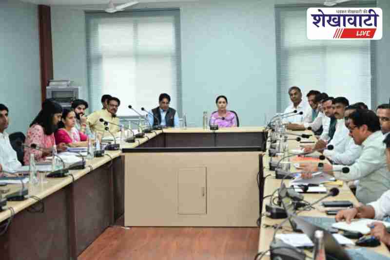 Deputy CM Diya Kumari reviews Khatu Shyamji Corridor project in Jaipur
