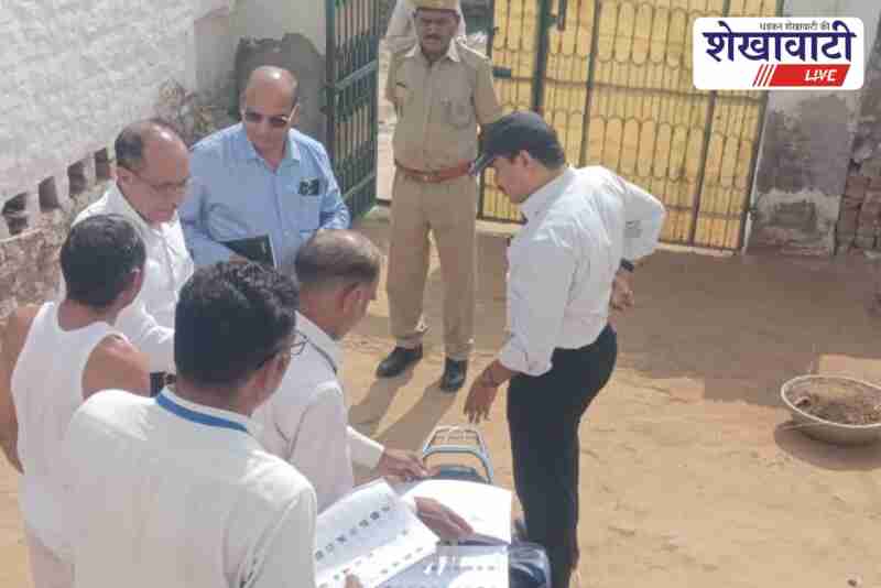 Collector Abhishek Surana reviews SIR-2026 work in Sardarshahar villages