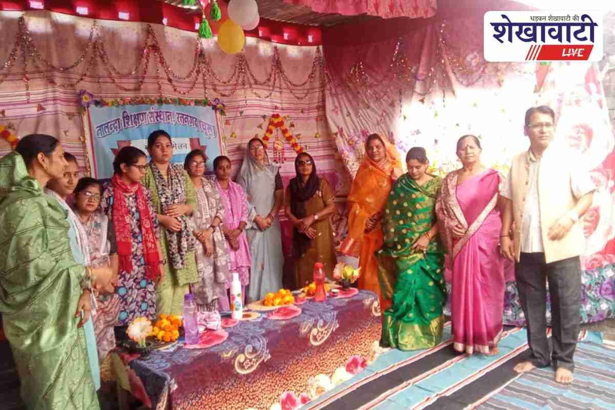 Women and teachers attend mothers’ conference at Nalanda School Ratangarh