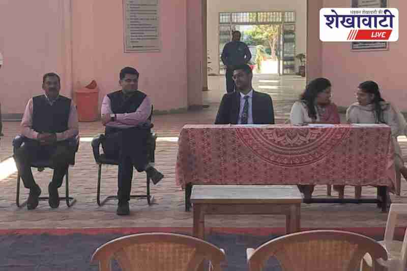 Churu students participate in first legal awareness intercollege competition