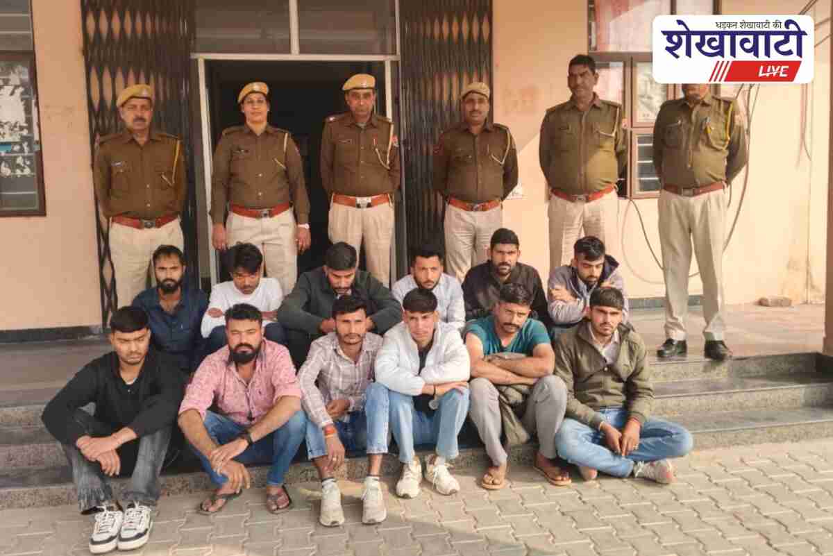 Police arrest 12 youths in Gudhagaurji hotel-cafe raid