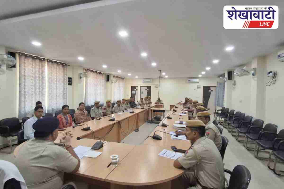 Jhunjhunu police meeting held for Umang VI campaign to end child begging