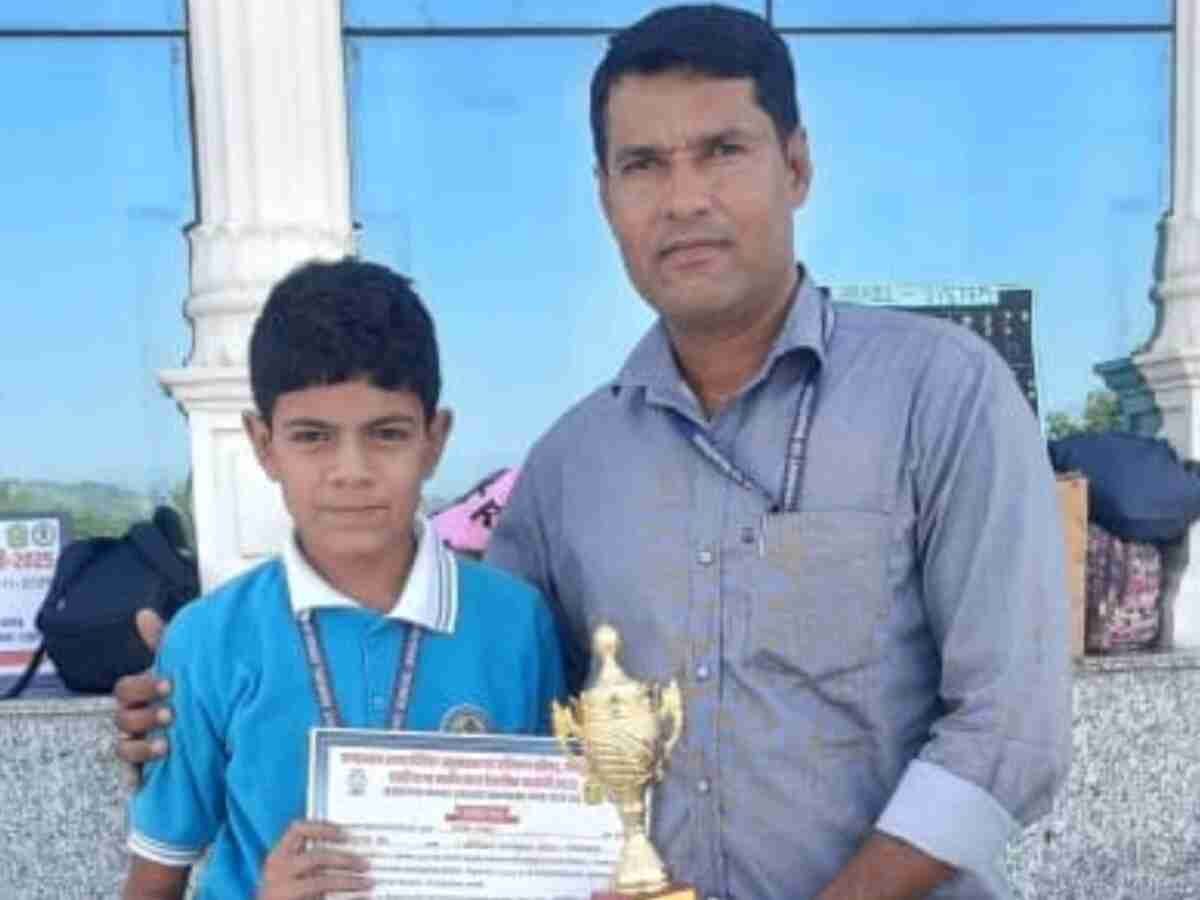 हेमन्त चाहर राज्य में प्रथम, राष्ट्रीय विज्ञान मेले के लिए चयन