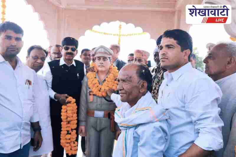 Shaheed Beenaram Jalendra statue unveiling ceremony in Doomoli Khurd village
