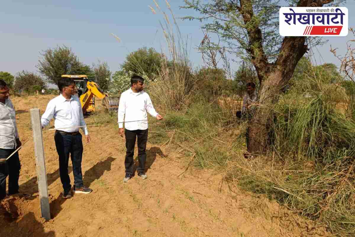 Ruppura Jhadli rural road reopened after three years in Sikar