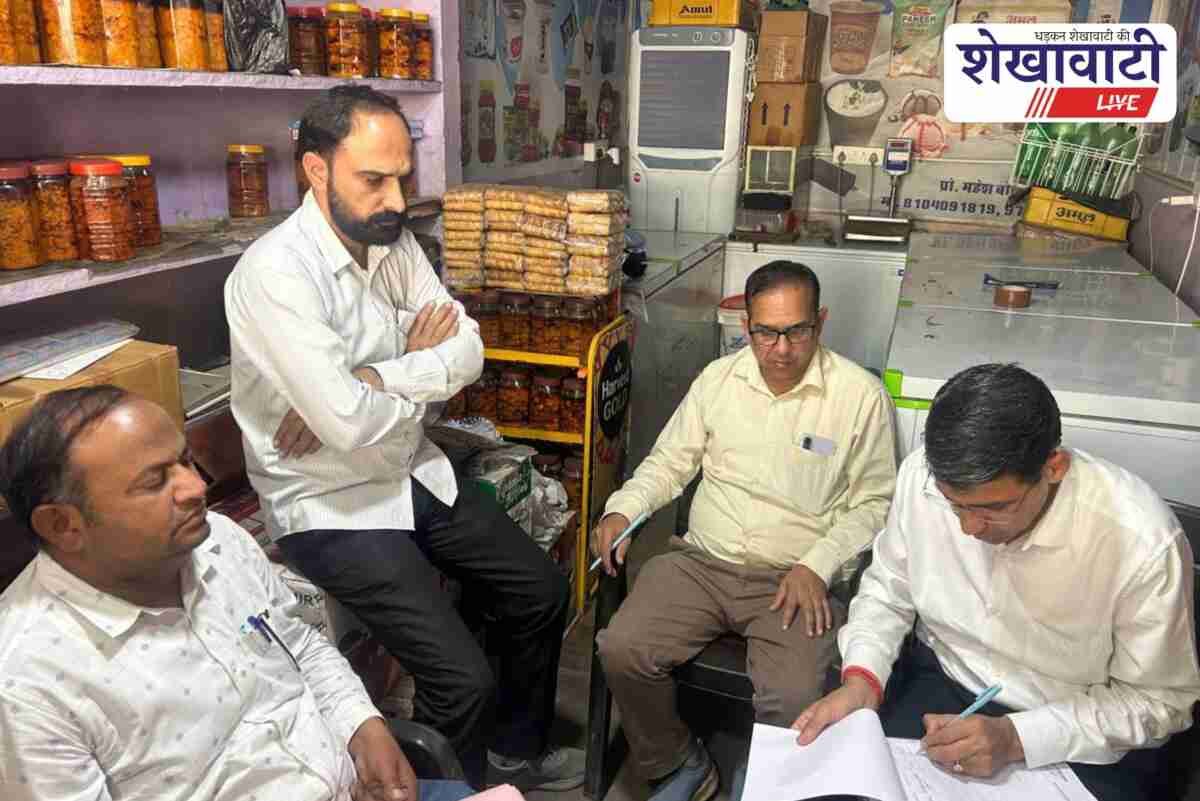 Food safety team collects samples of ghee and mawa in Sikar