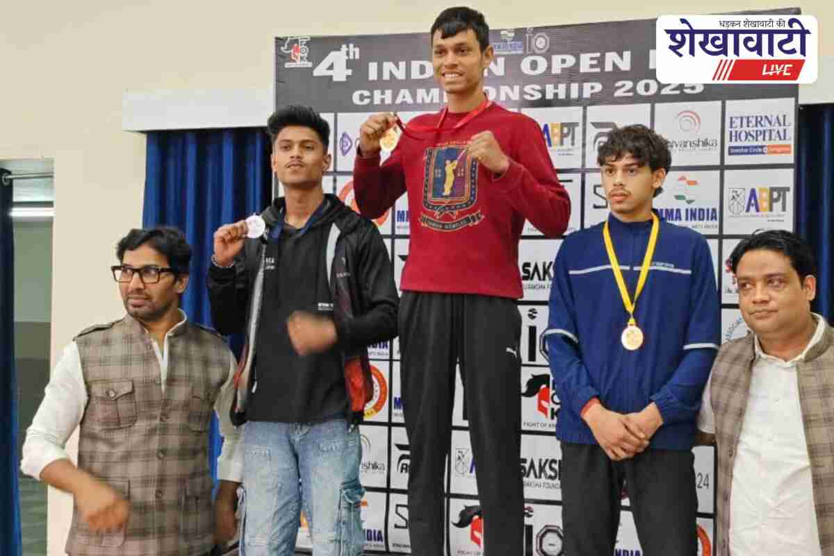 Ravindra Palsania wins bronze medal at Indian Open MMA Championship