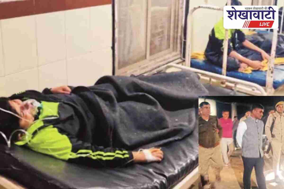 Residents affected by toxic smoke in Shantinagar Sikar being treated