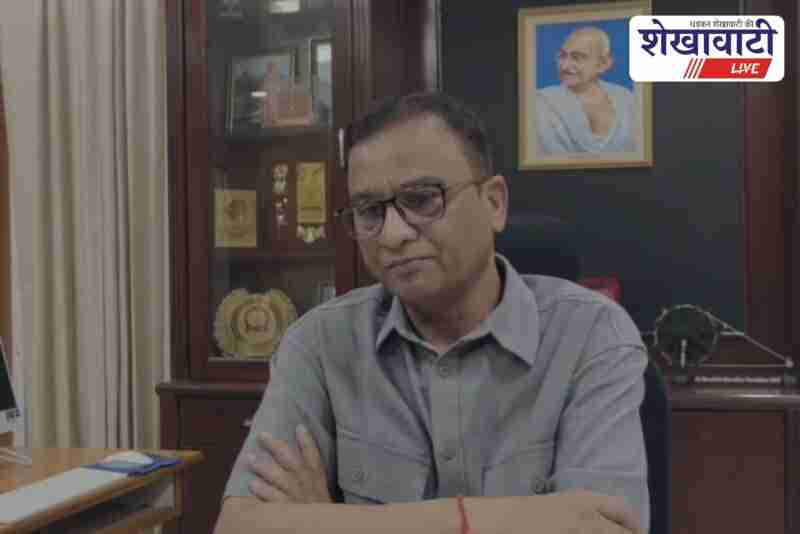 Election officials in Sikar conducting door-to-door voter verification