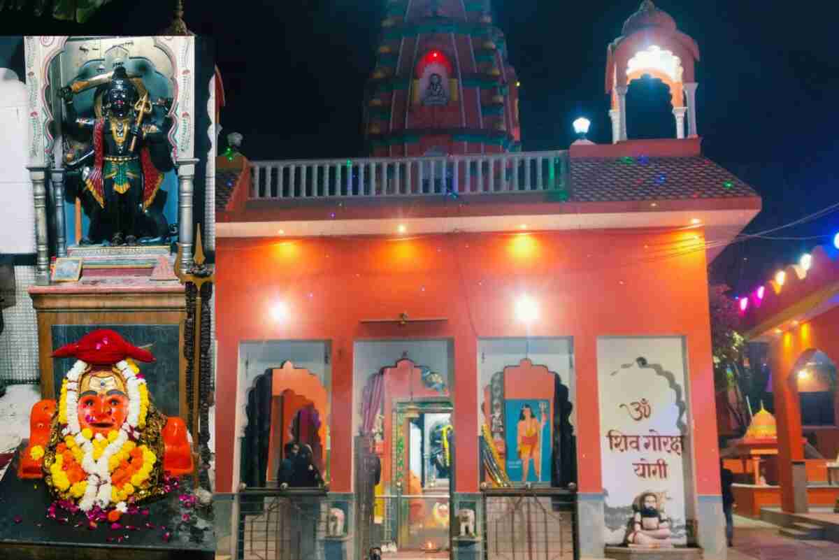 Devotees gather at Bhairu Ghat temple for Bhairav Ashtami celebration