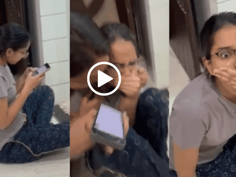 CLAT 2026 में AIR–1 हासिल करने वाली गीताली गुप्ता का ये रिएक्शन वीडियो तुरंत हो गया वायरल, ख़ुशी के आंसू में झूम उठा परिवार