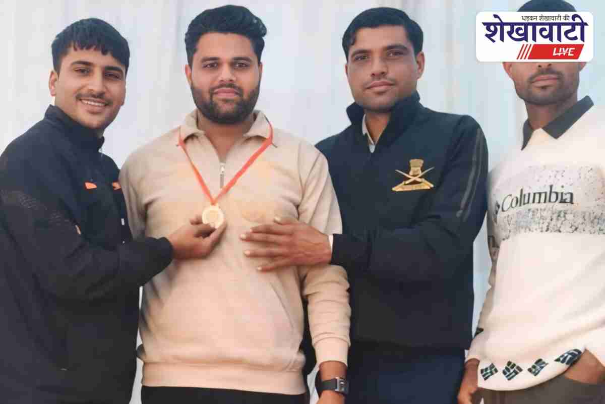 Civil defense volunteers honoured during training event in Churu stadium