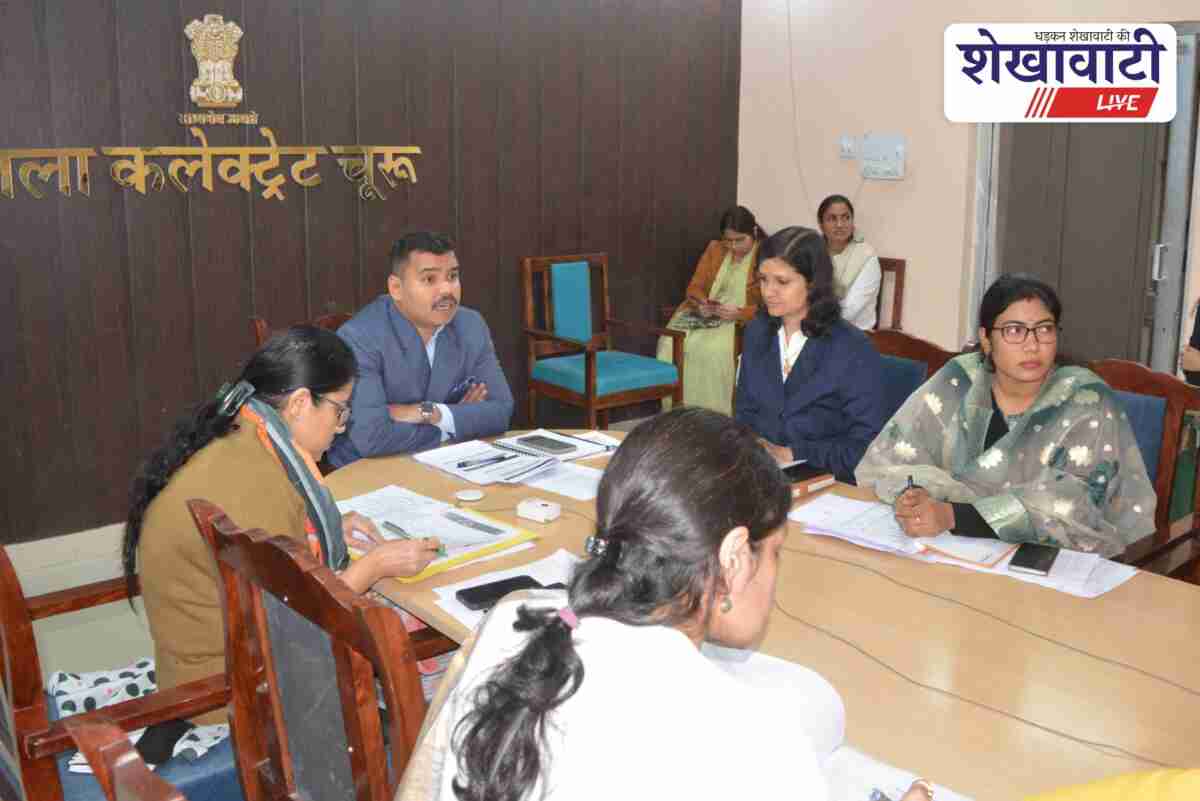 Churu collector discusses governance, departmental schemes, and digital initiatives