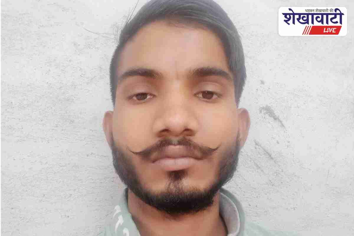 Ratangarh road accident trailer hits bike, one dead injured