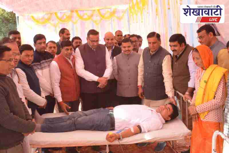 Churu arogya camp inspection by MLA and district collector