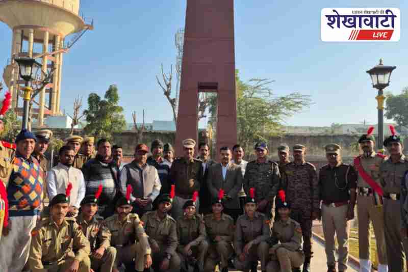 Churu Collector pays tribute to brave soldiers on Vijay Diwas